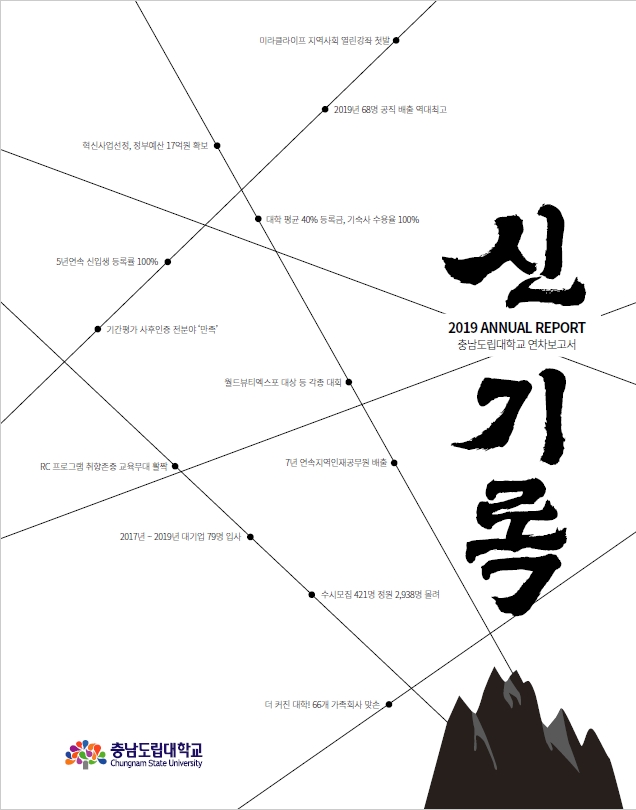 2018년 충남도립대학교 브로슈어