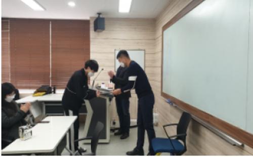 「소방과 동문장학금 수여식」의 썸네일