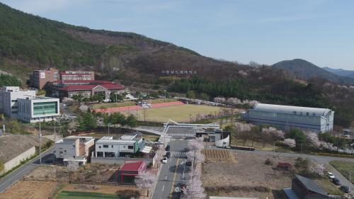 「드론으로 보는 우리학교 사계절 전경」의 썸네일