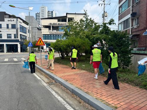 충남도립대, 플로깅으로 지역환경 지킨다